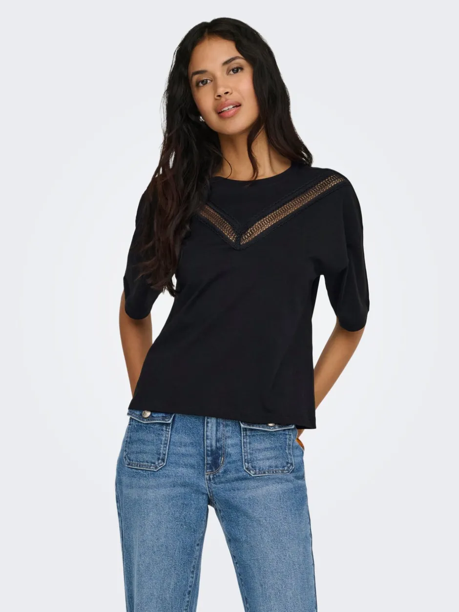 New ONLMALOU T-shirt Dame Toppe