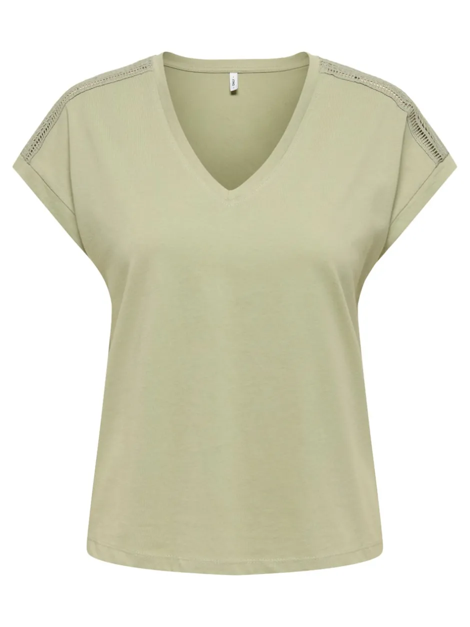 Online ONLMALOU T-shirt Dame Toppe