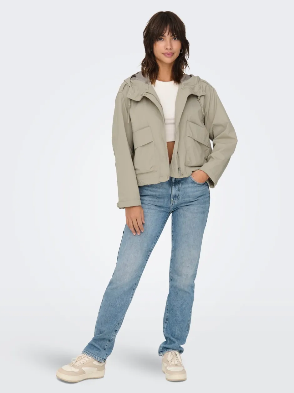 New ONLMAMBA Lang parka Dame Jakker Og Frakker