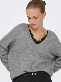 Clearance ONLMANIFESTA Striktrøje Dame Strik & Cardigans