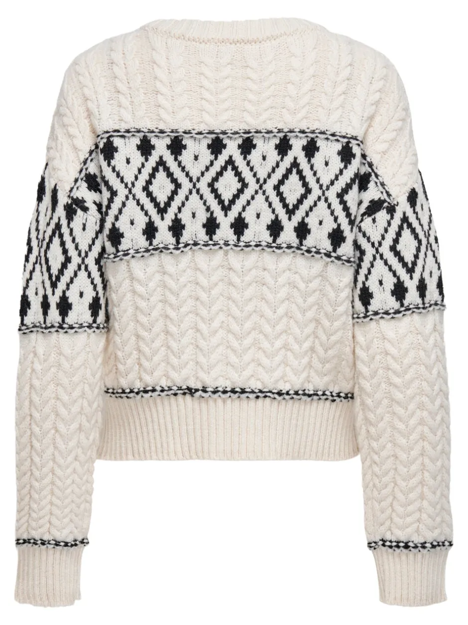 Clearance ONLMARENT Striktrøje Dame Strik & Cardigans