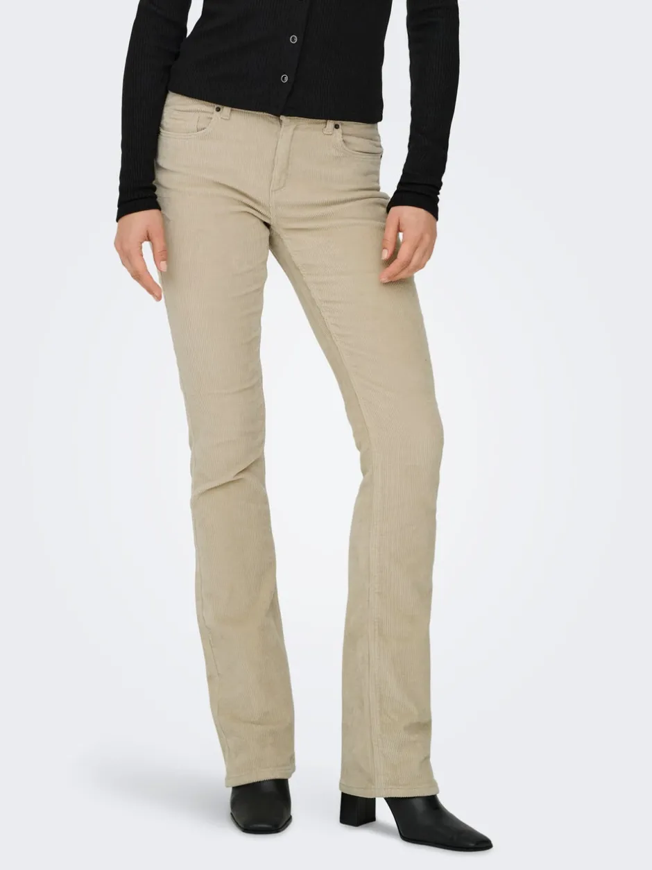 New ONLMARY-GLOBAL Flared fit Bukser Dame Bukser