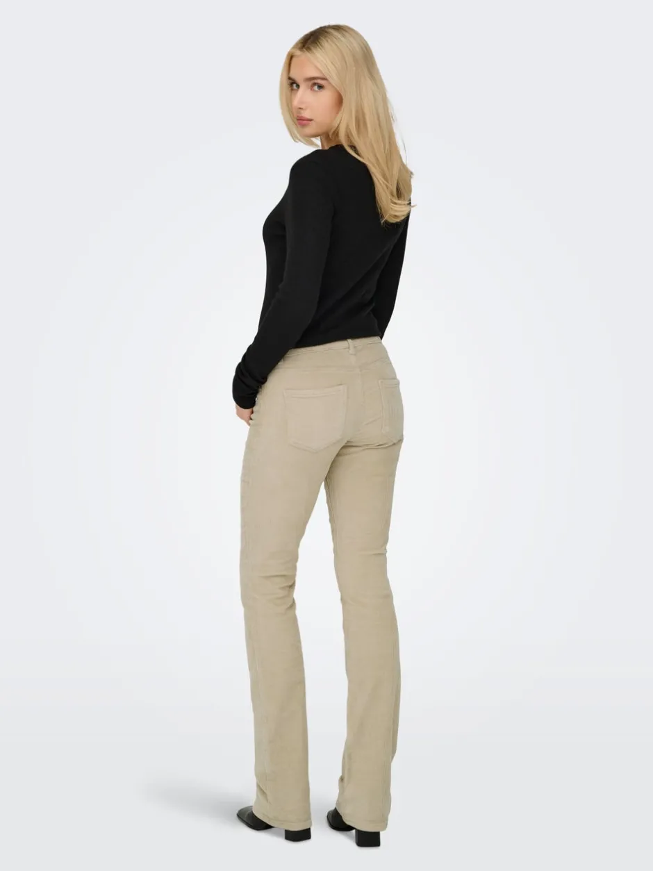 New ONLMARY-GLOBAL Flared fit Bukser Dame Bukser