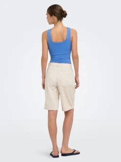 ONLMATE-SILLA Loose fit Denim-shorts Dame Shorts