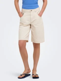 ONLMATE-SILLA Loose fit Denim-shorts Dame Shorts