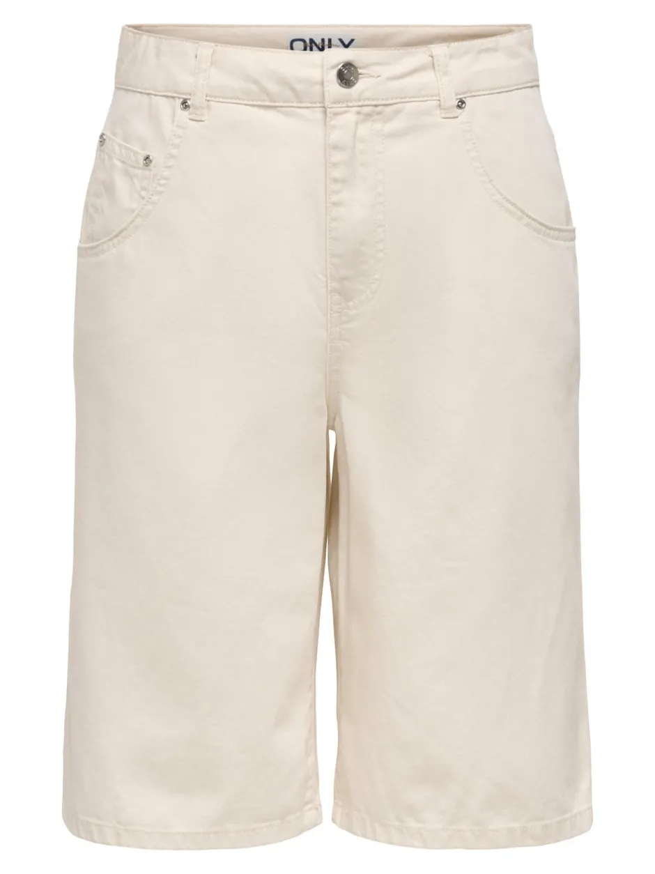 ONLMATE-SILLA Loose fit Denim-shorts Dame Shorts