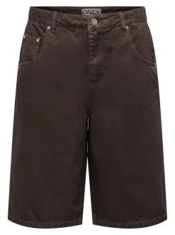 ONLMATE-SILLA Loose fit Denim-shorts Dame Shorts