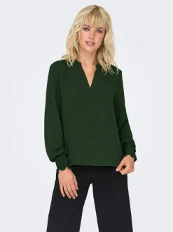 Best ONLMETTE Bluse Dame Toppe