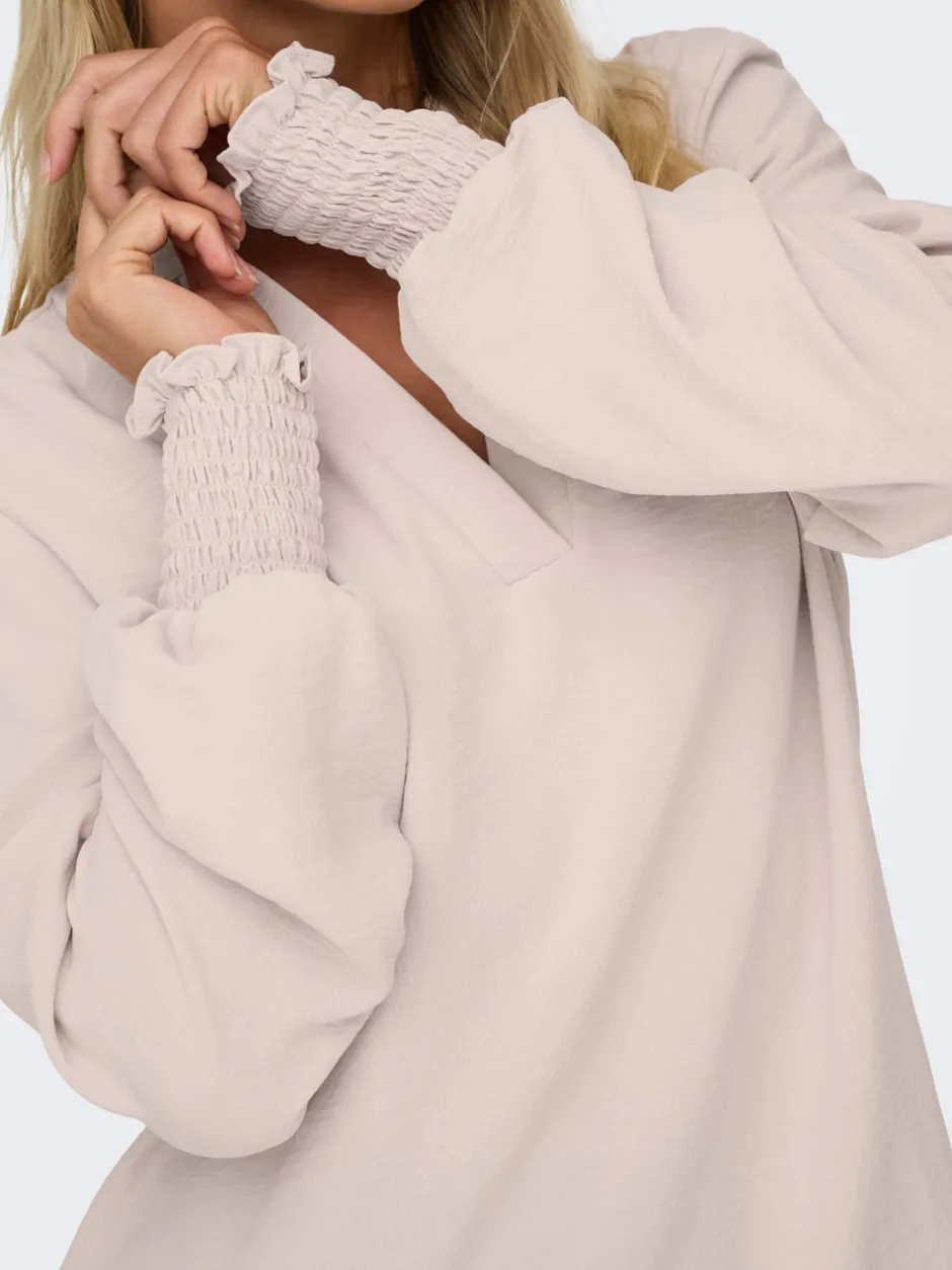 Hot ONLMETTE Bluse Dame Toppe