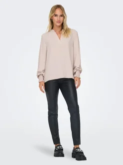 Hot ONLMETTE Bluse Dame Toppe