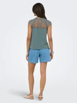 Best ONLMETTE Top Dame Toppe