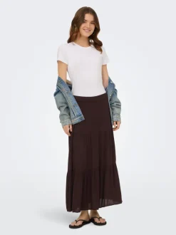 Clearance ONLMIKKA Nederdel Lang nederdel Dame Nederdele