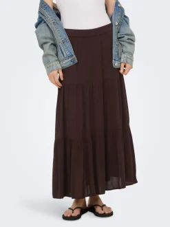 Clearance ONLMIKKA Nederdel Lang nederdel Dame Nederdele