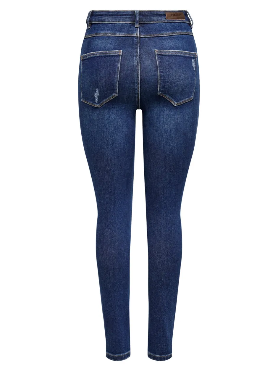 Clearance ONLMILA Høj talje Skinny fit Ankellængde Jeans Dame Jeans|Jeans