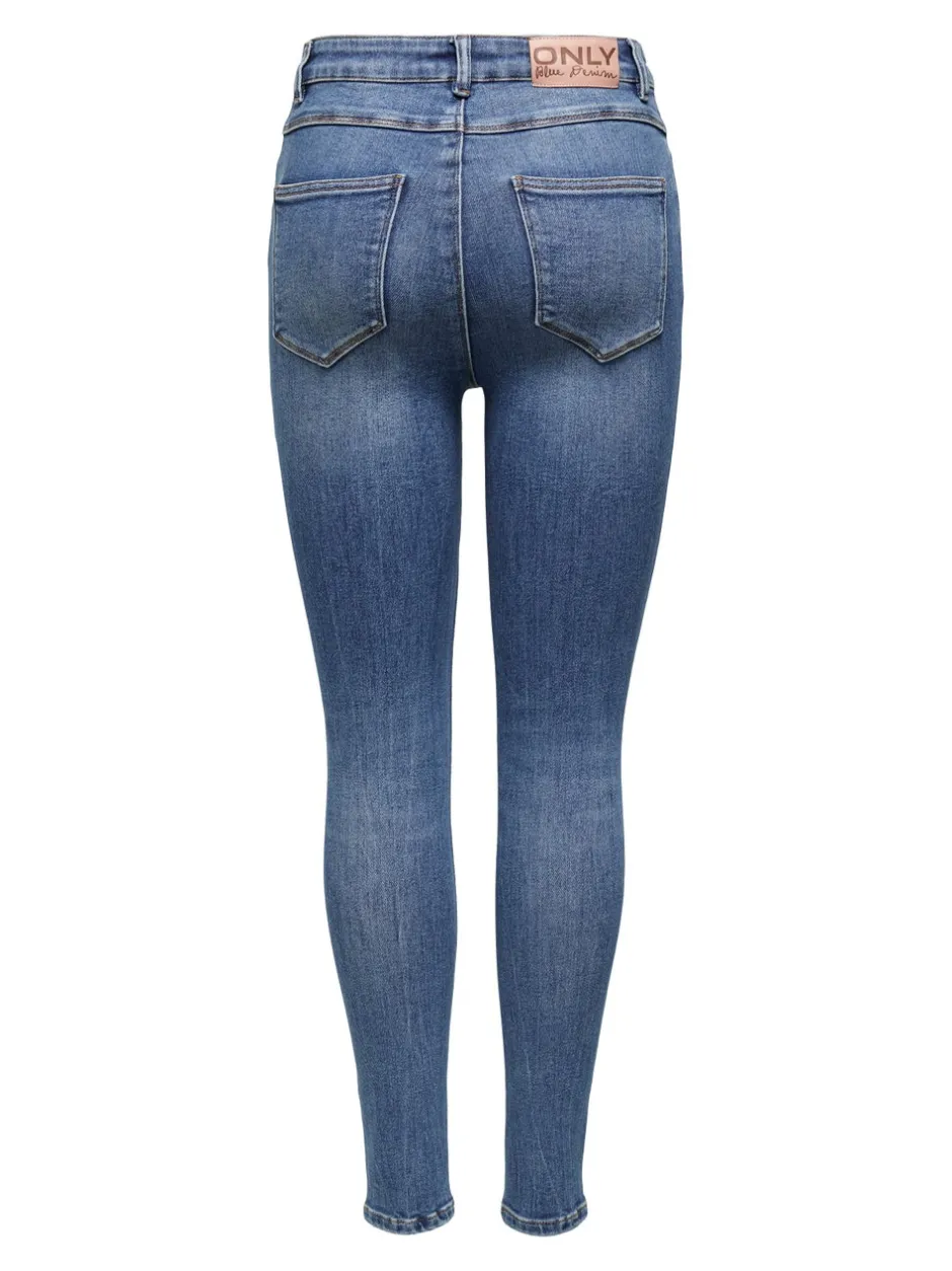 Sale ONLMILA Høj talje Skinny fit Ankellængde Jeans Dame Jeans|Jeans