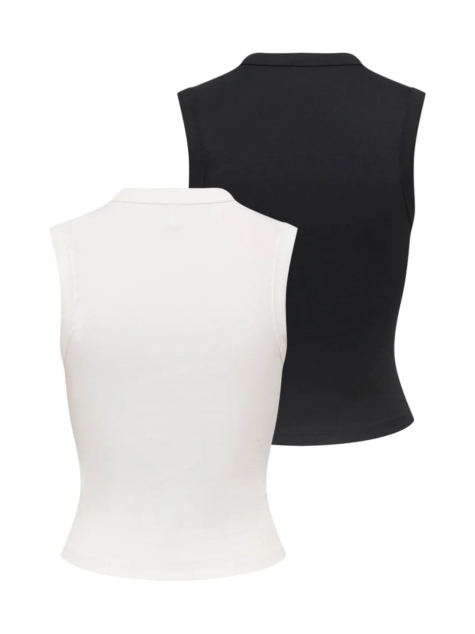 Clearance ONLMILA 2-pack Top Dame Toppe