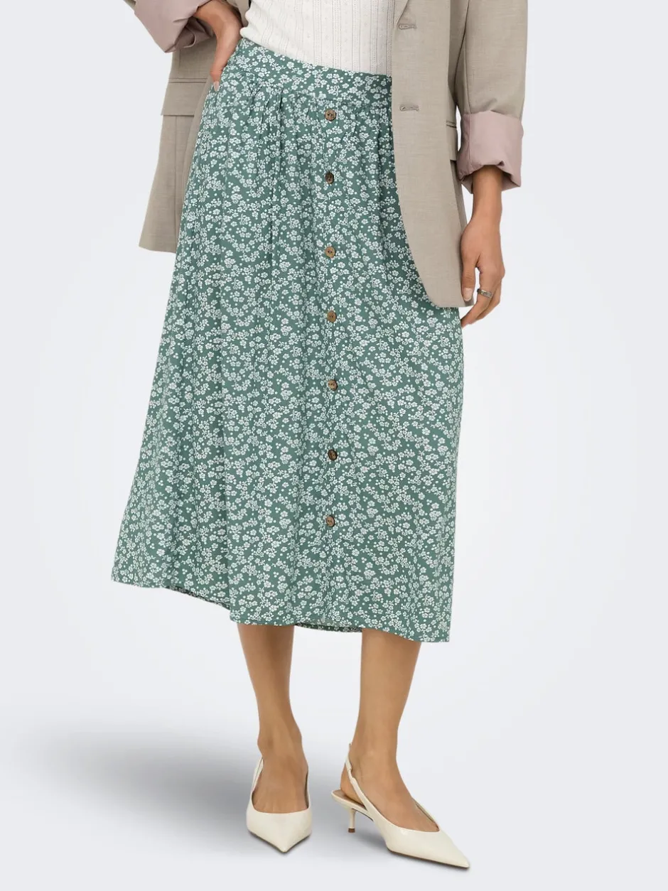 Sale ONLMILANO Nederdel Lang nederdel Dame Nederdele