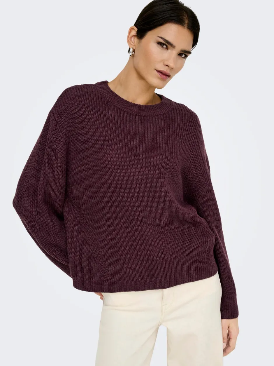 Discount ONLMILOUZ Striktrøje Dame Strik & Cardigans