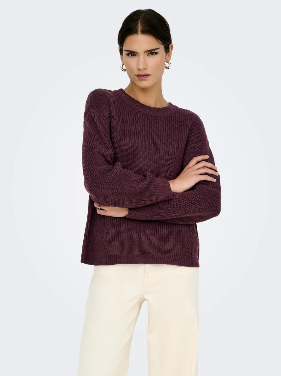 Discount ONLMILOUZ Striktrøje Dame Strik & Cardigans
