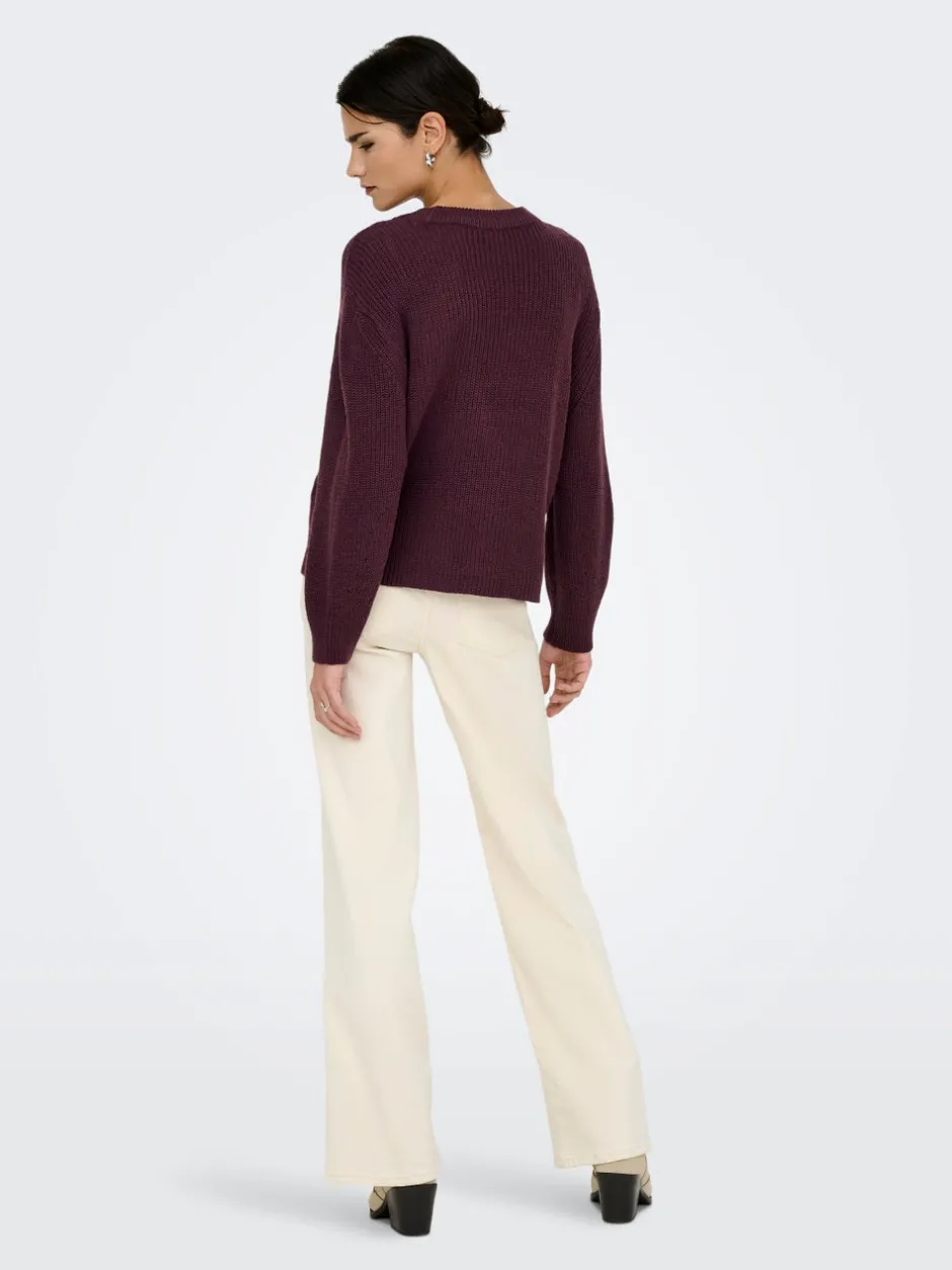 Discount ONLMILOUZ Striktrøje Dame Strik & Cardigans