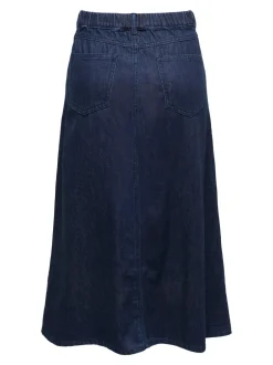 Outlet ONLMINDY Denim Denim-nederdel Lang nederdel Dame Nederdele|Denimnederdele