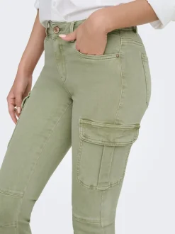 Sale ONLMISSOURI Slim fit Cargobukser Dame Bukser