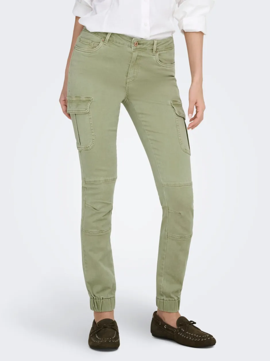 Sale ONLMISSOURI Slim fit Cargobukser Dame Bukser