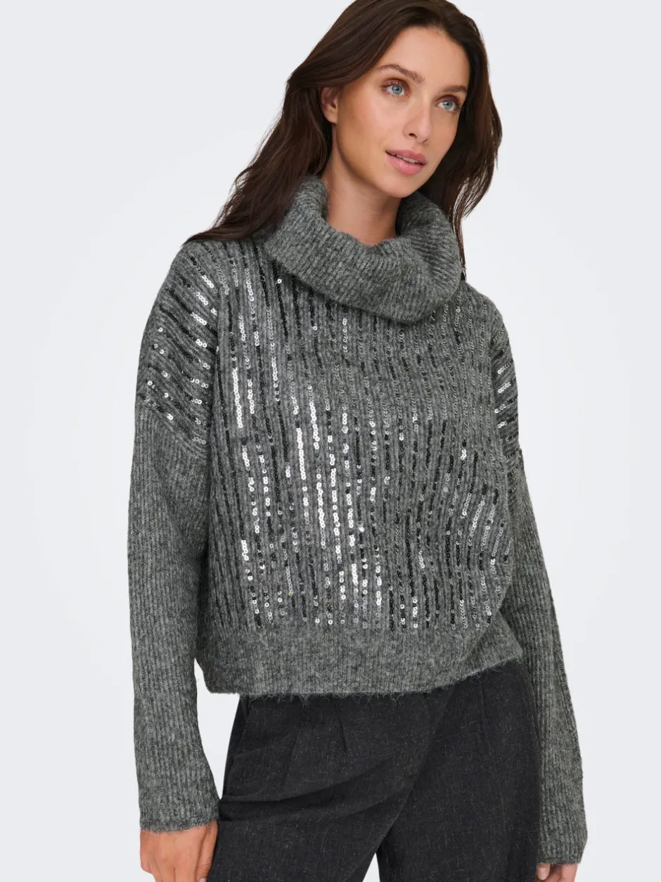 Online ONLMIU Striktrøje Dame Strik & Cardigans