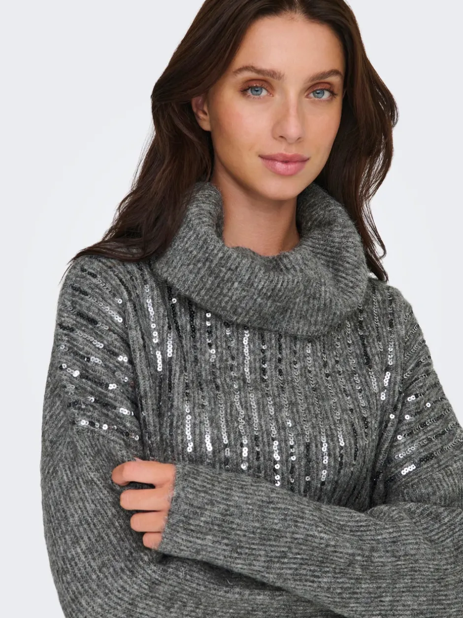 Online ONLMIU Striktrøje Dame Strik & Cardigans