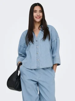 Online ONLMONTES Denim-skjorte Dame Skjorter