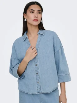 Online ONLMONTES Denim-skjorte Dame Skjorter
