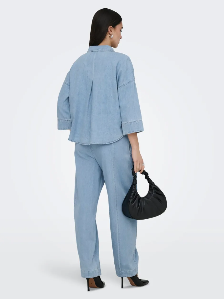 Online ONLMONTES Denim-skjorte Dame Skjorter