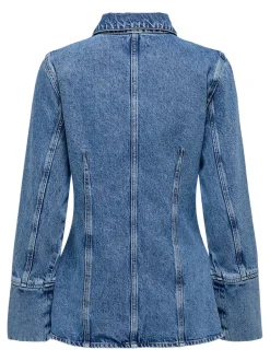 Clearance ONLNARA Denim-skjorte Dame Double Denim|Skjorter