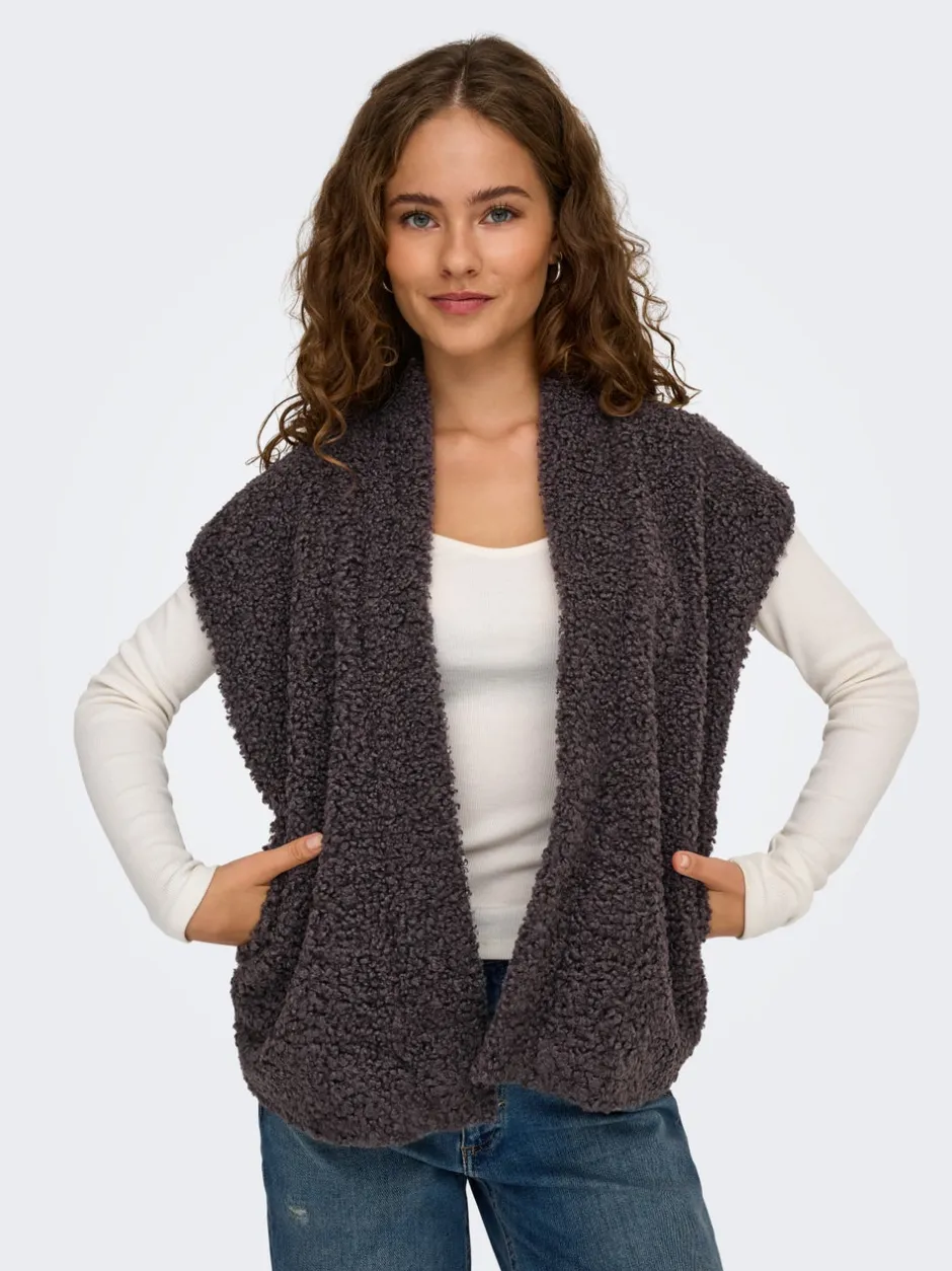 Best ONLNAYA Teddy-vest Dame Jakker Og Frakker