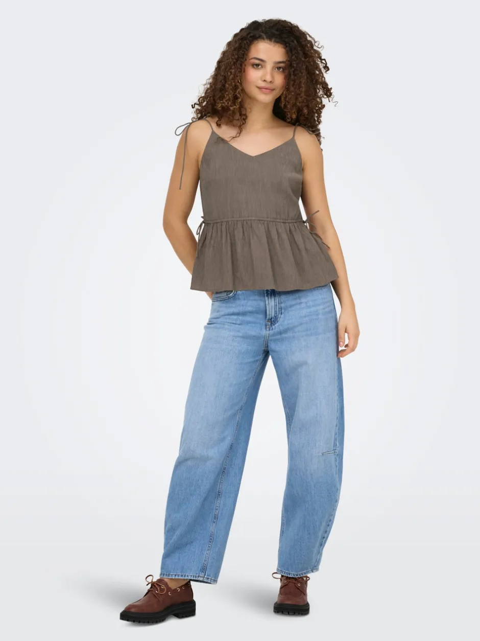Online ONLNELE Peplum-top Dame Toppe