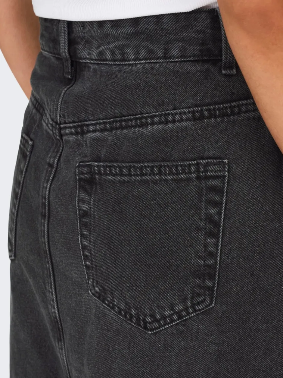 Best ONLNELIA Denim Denim-nederdel Lang nederdel Dame Nederdele|Denimnederdele