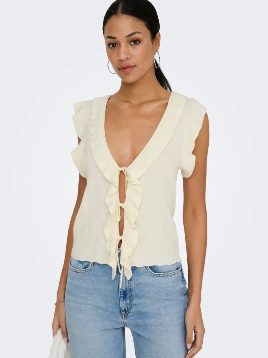 Best ONLNELLY Top Dame Strik & Cardigans