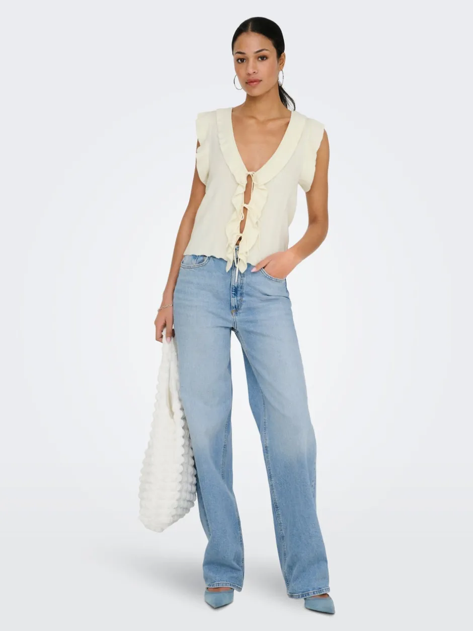 Best ONLNELLY Top Dame Strik & Cardigans