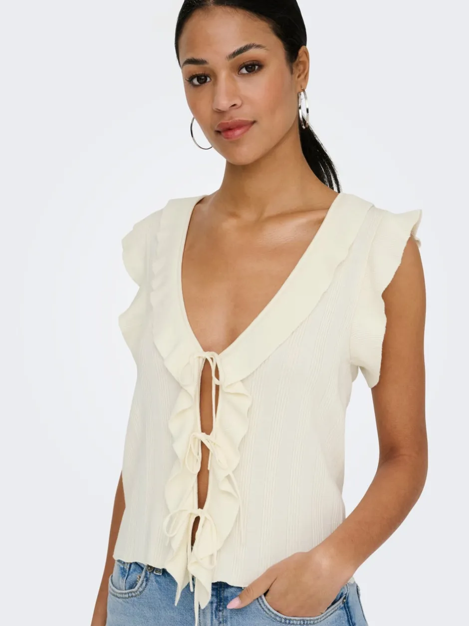 Best ONLNELLY Top Dame Strik & Cardigans