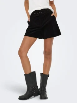 Clearance ONLNESSA Høj talje Regular fit Figursyede shorts Dame Shorts