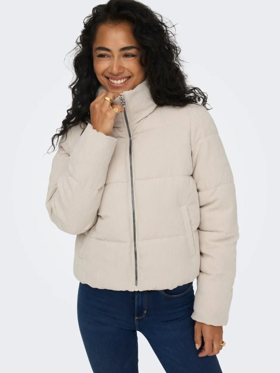 New ONLNEWDOLLY Dynejakke Dame Jakker Og Frakker