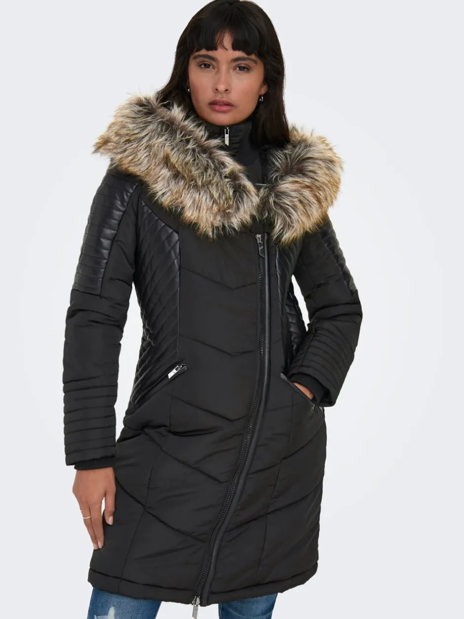 New ONLNEWLINETTE Dynefrakke Dame Jakker Og Frakker