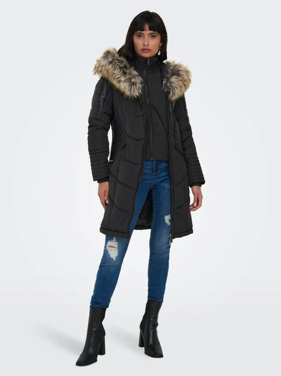 New ONLNEWLINETTE Dynefrakke Dame Jakker Og Frakker