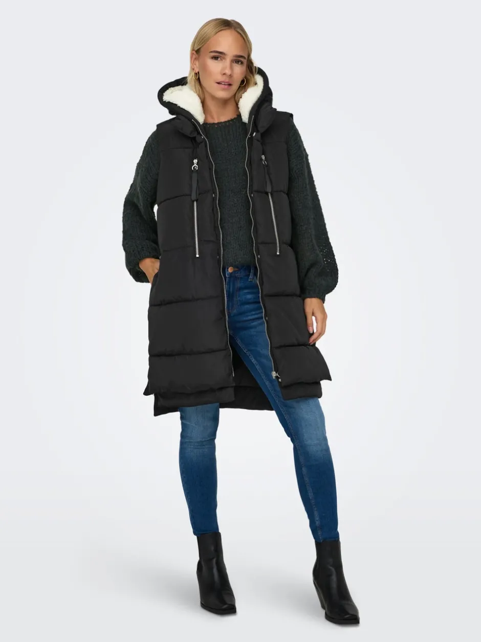 New ONLNEWNORA Dynevest Dame Jakker Og Frakker