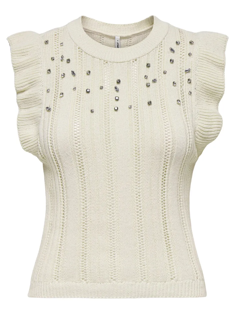 Best ONLNEWTULLE Top Dame Toppe