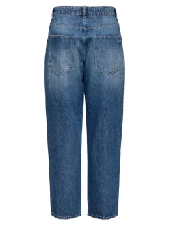 Sale ONLNEXA Mellemhøj talje Baggy fit Jeans Dame Jeans|Jeans