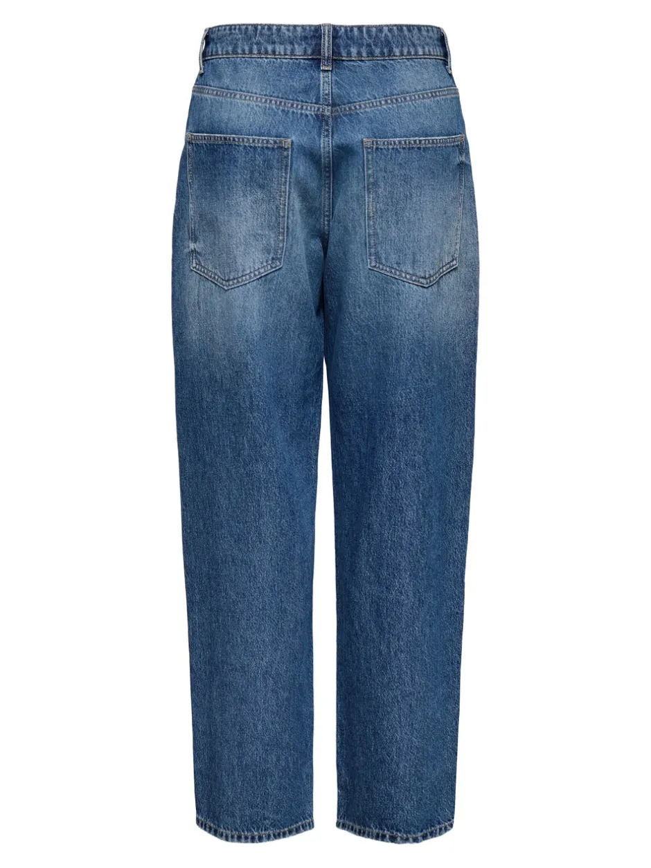 Sale ONLNEXA Mellemhøj talje Baggy fit Jeans Dame Jeans|Jeans