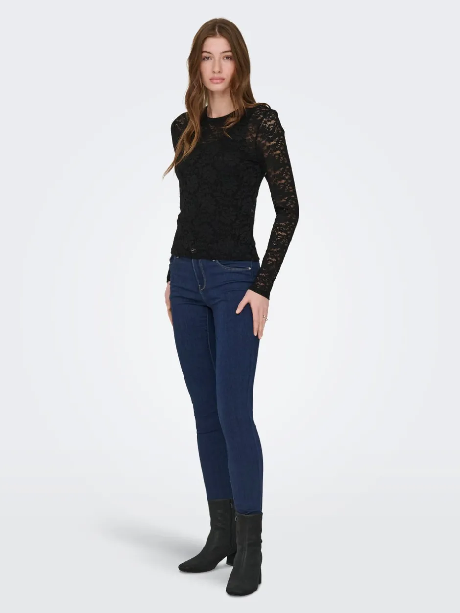 Hot ONLNIKKA Bluse Dame Toppe