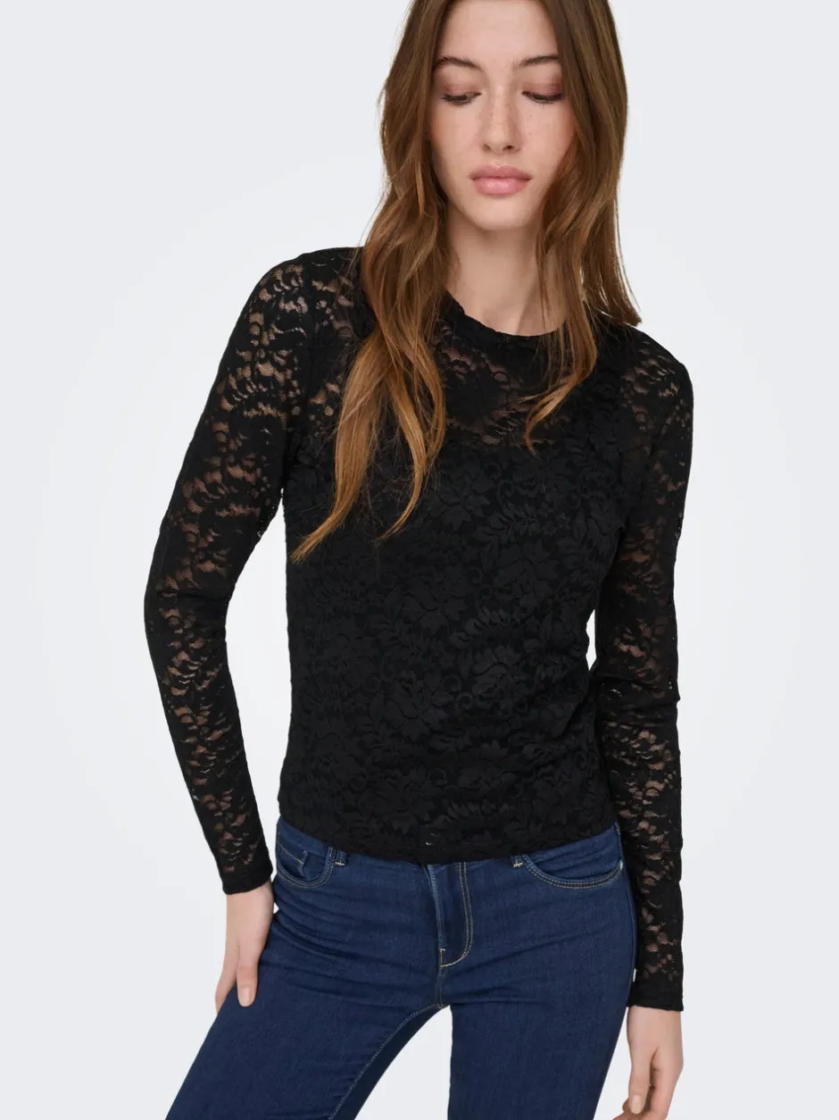 Hot ONLNIKKA Bluse Dame Toppe