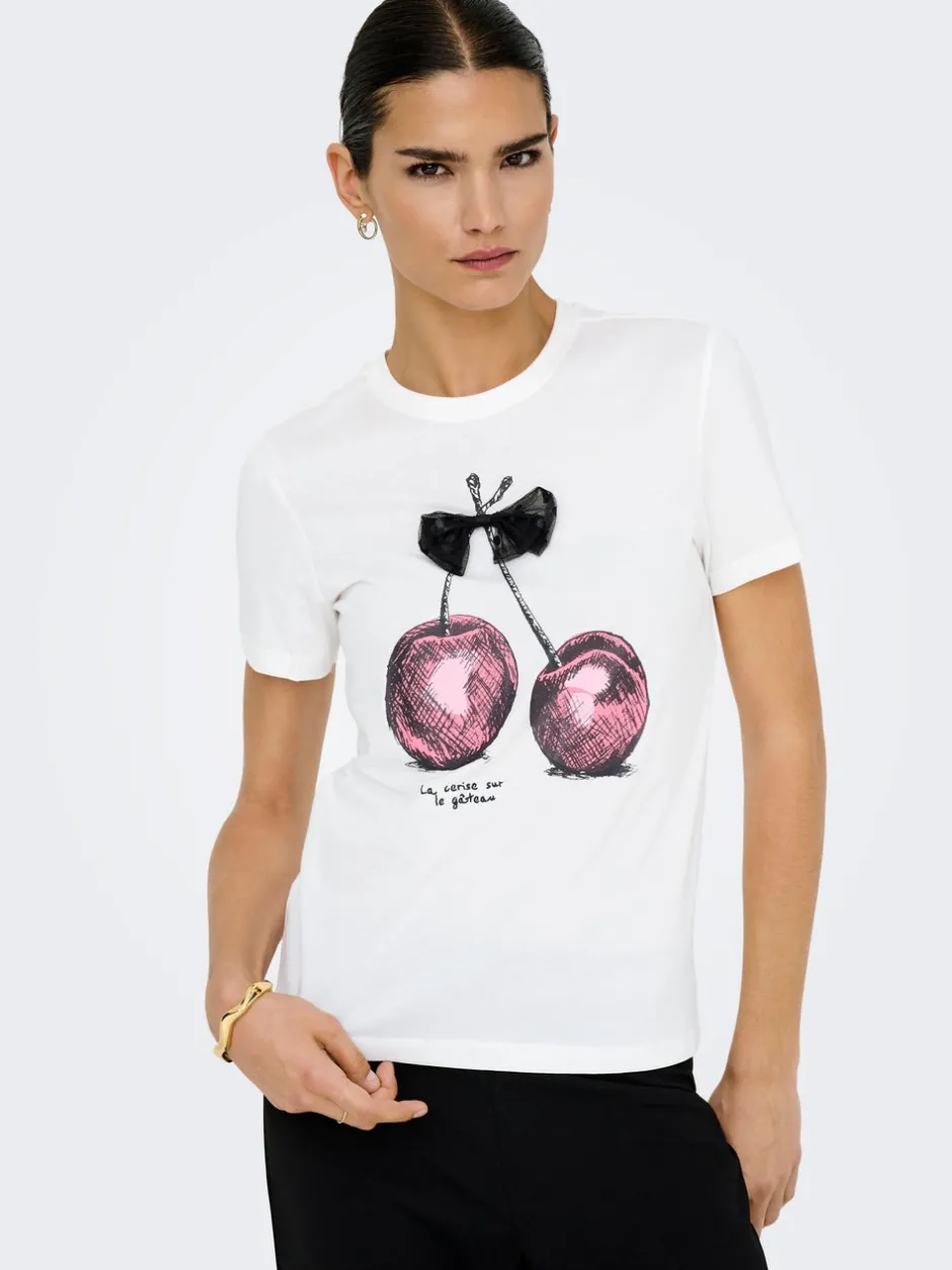 Outlet ONLNITA T-shirt Dame Toppe